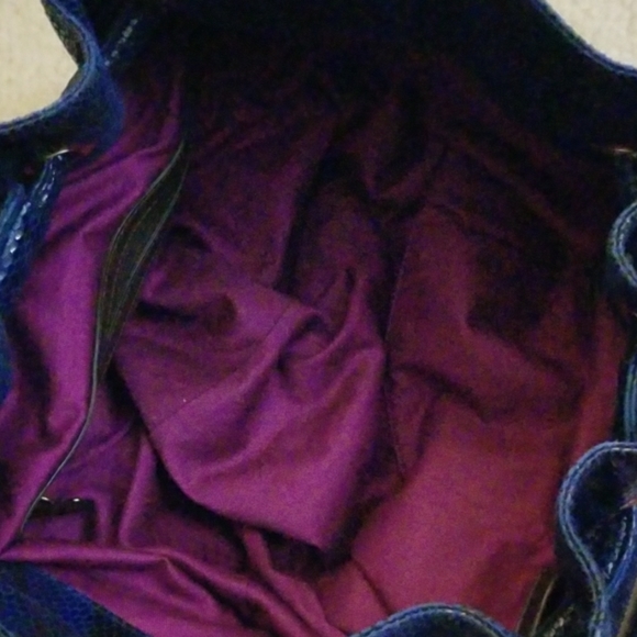 Gianni Bini blue handbag - Picture 5 of 6